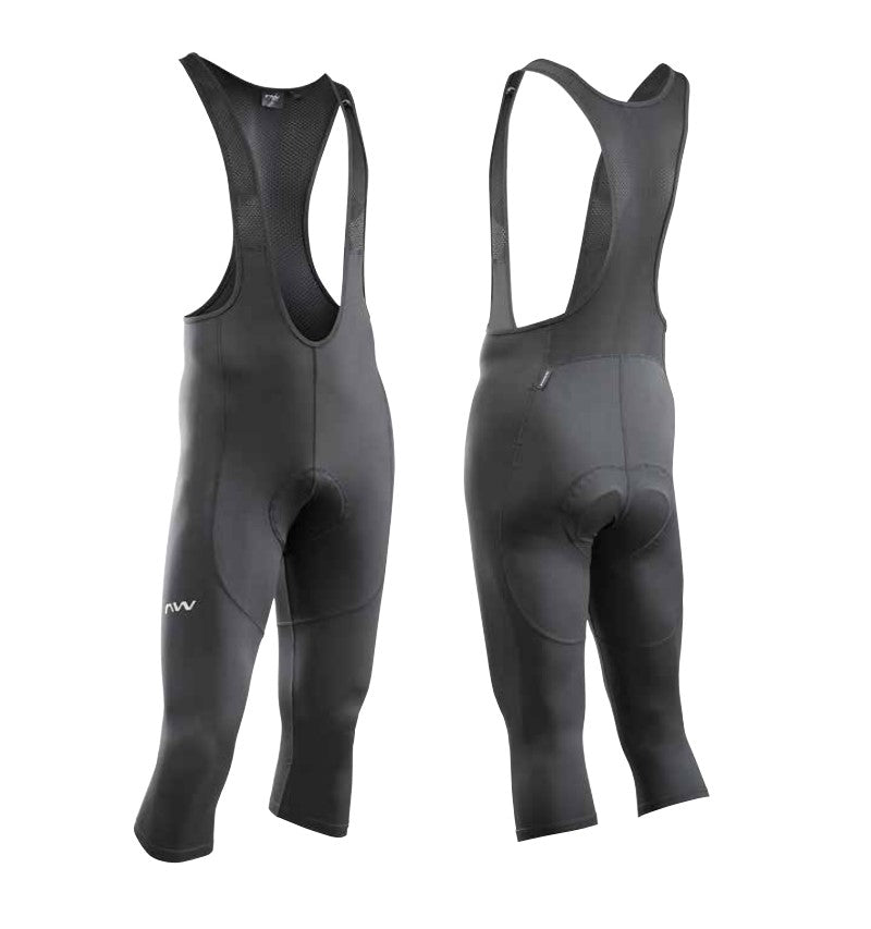NORTWAVE ACTIVE 3/4 Bibtights Black