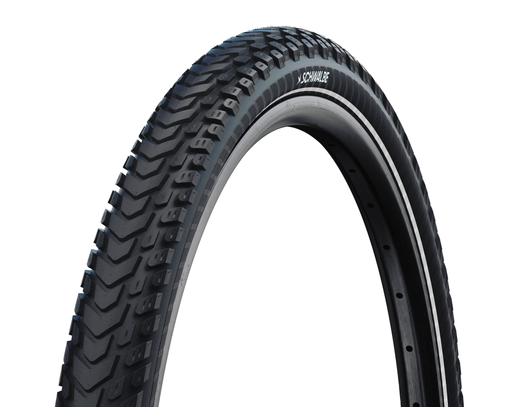 SCHWALBE MARATHON MONDIAL 27.5x2.25 ADDIX RaceGuard Reflex Tubetype Styvt däck