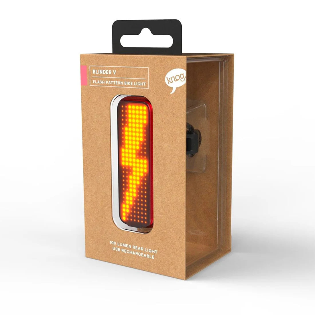KNOG BLINDER V bakljus - Bult - Svart