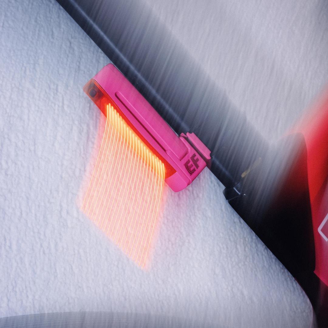 KNOG PLUS REAR 20 Lumen Limited Edition baglygte E.F. Pro Cycling Pink