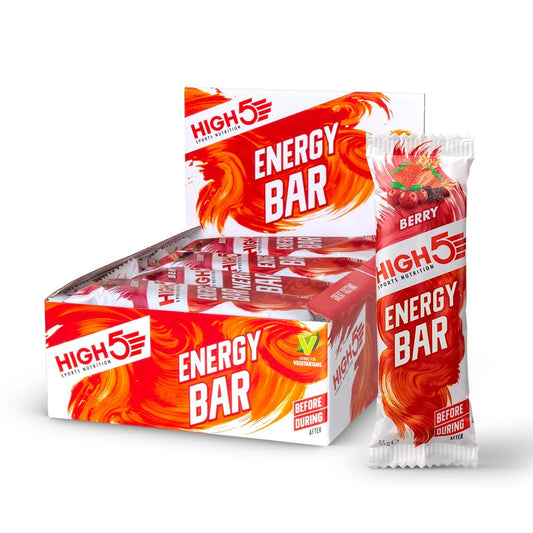 HIGH5 ENERGY BAR (55g) czerwone owoce