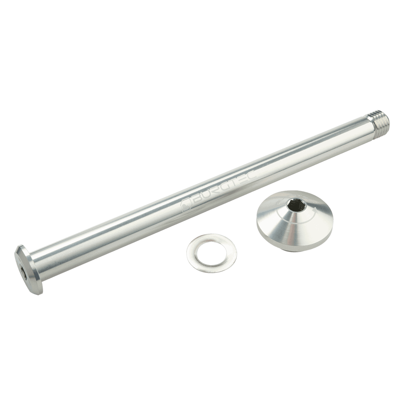 Osa zadního kola BURGTEC 171 mm pro rám Yeti Silver