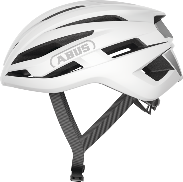 ABUS STORMCHASER ACE Polar landsvägshjälm Vit