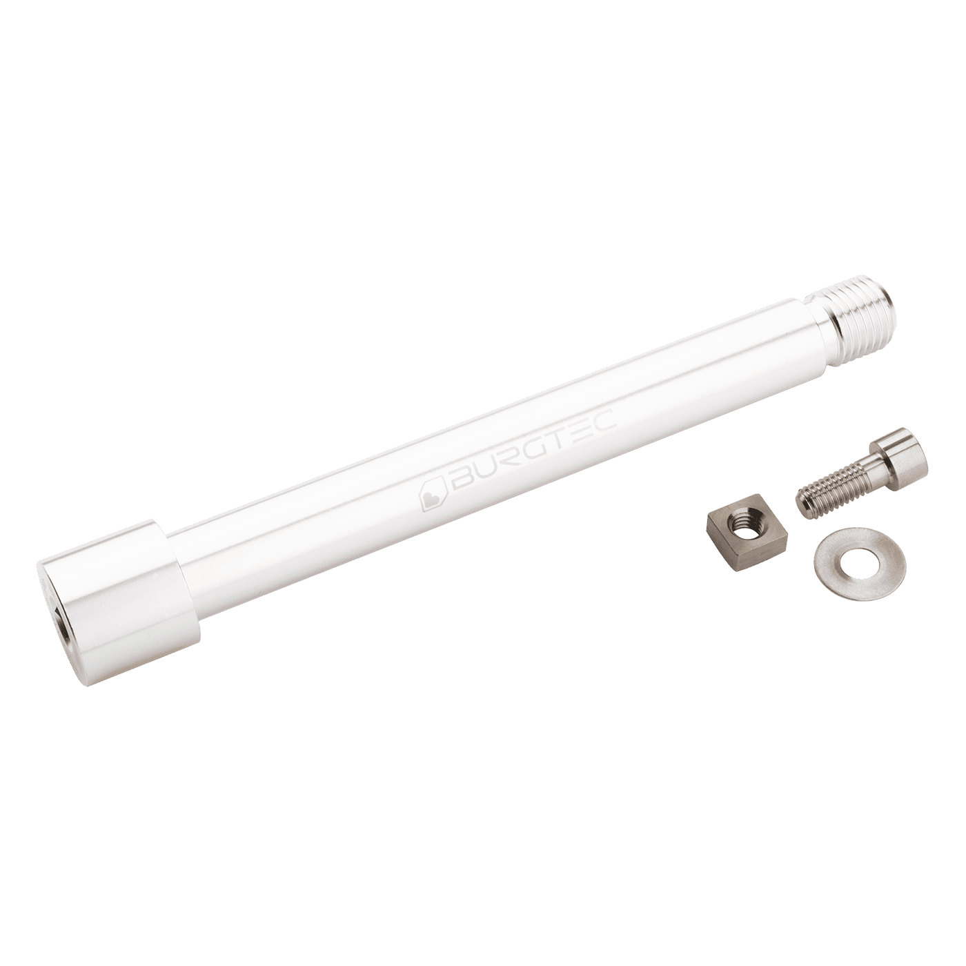 Oś przedniego koła BURGTEC do widelca FOX 15x110 mm Boost KaboltX 2021 Silver