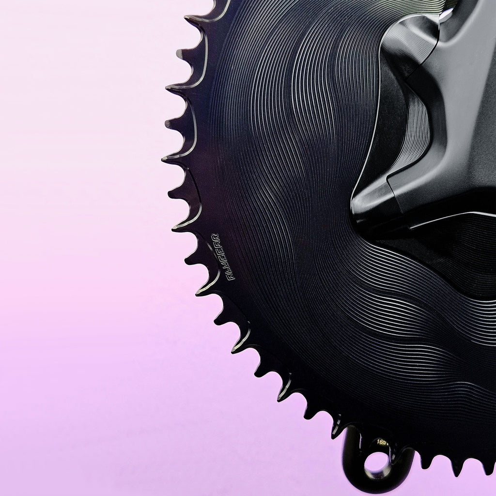 Cache ALUGEAR pour Pédalier Shimano R7100