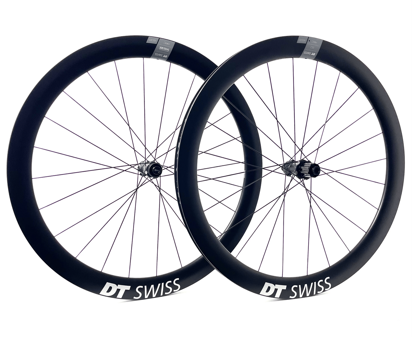 Para kół DT SWISS ARC 1600 SPLINE 50 mm przystosowanych do zastosowania bezdętkowego (centralna blokada)