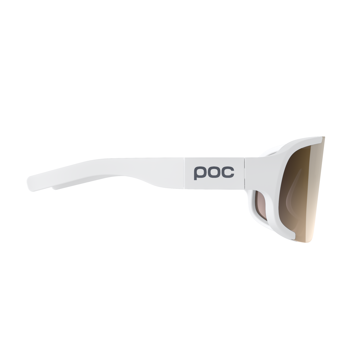 Okulary POC ASPIRE Black Clarity Trail/Częściowo słoneczne srebrne soczewki