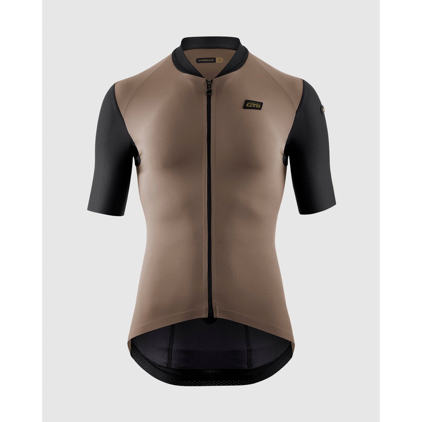 ASSOS EQUIPE RS S11 Dres s krátkým rukávem Black/Beige