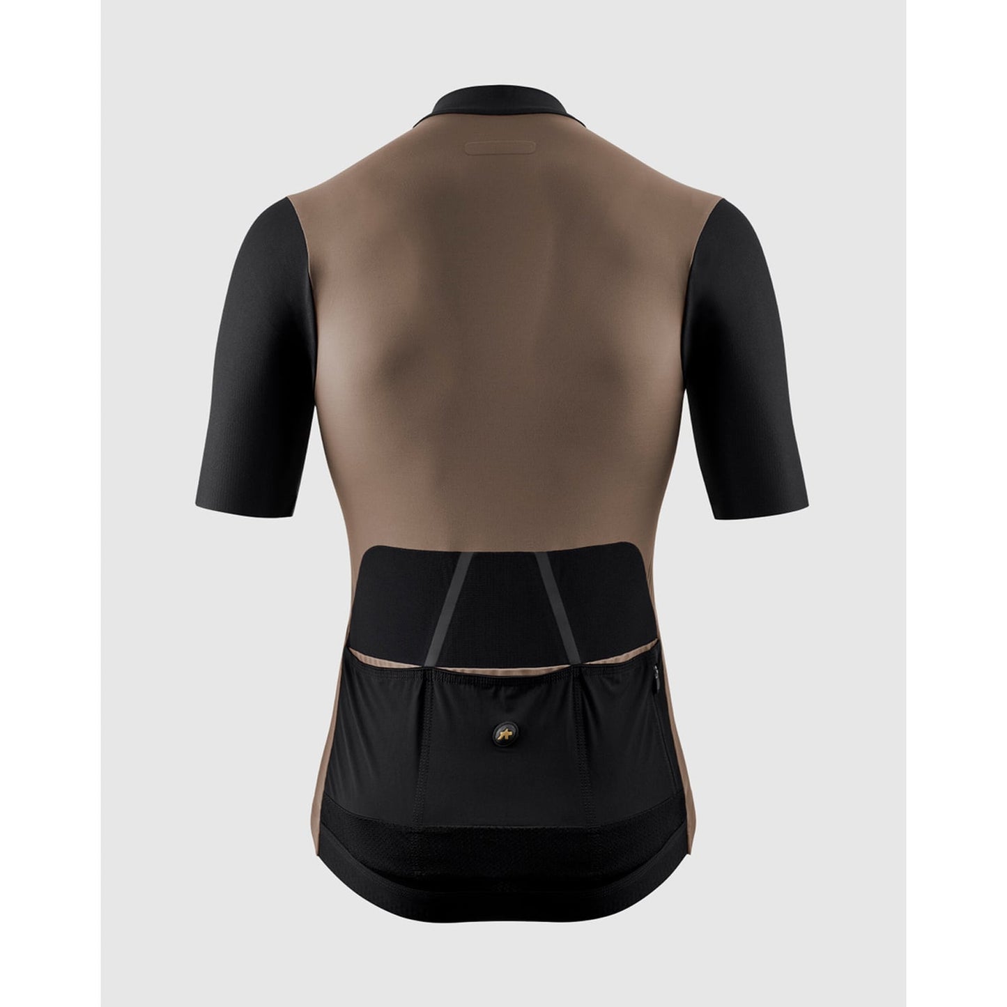 ASSOS EQUIPE RS S11 Dres s krátkým rukávem Black/Beige