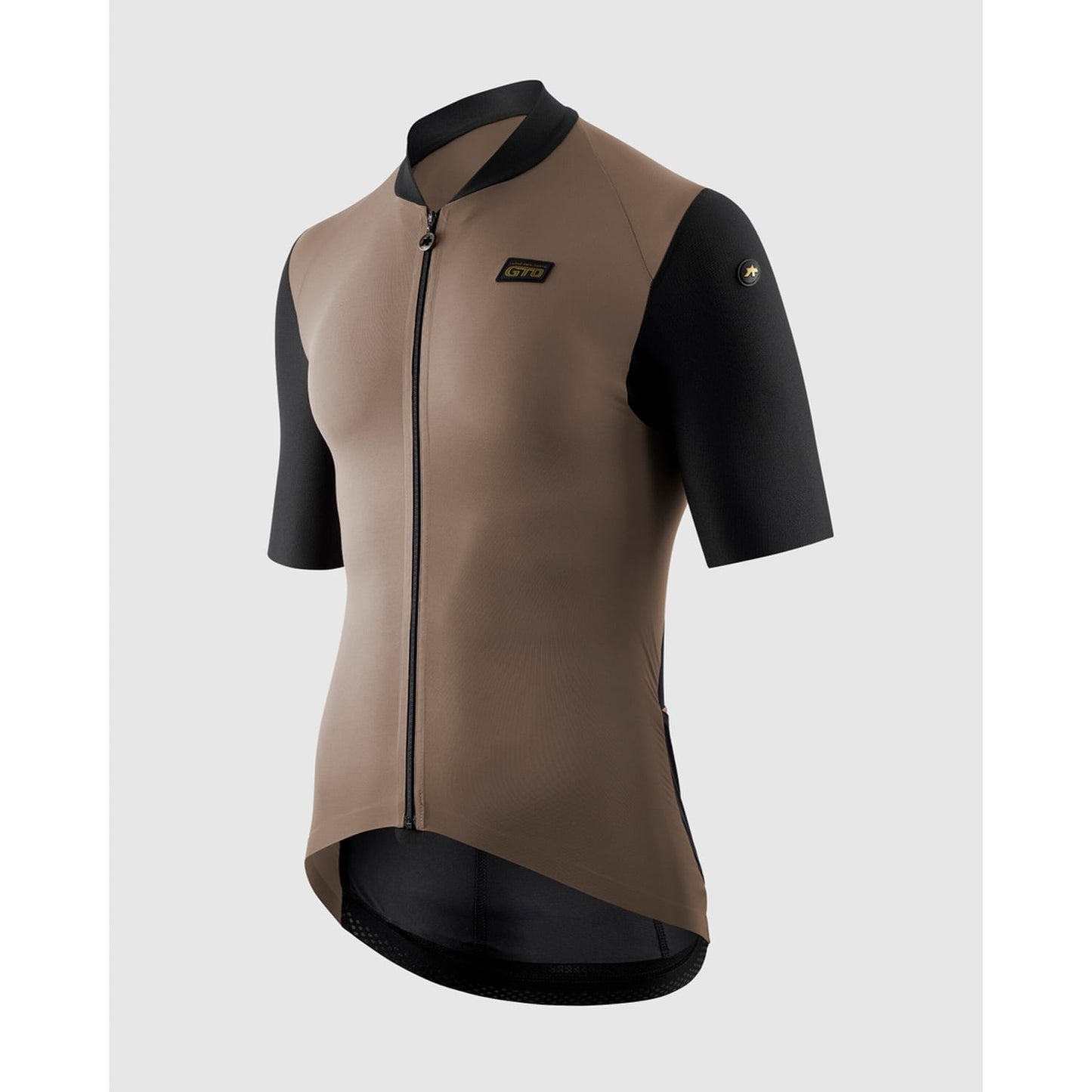 ASSOS EQUIPE RS S11 Dres s krátkým rukávem Black/Beige