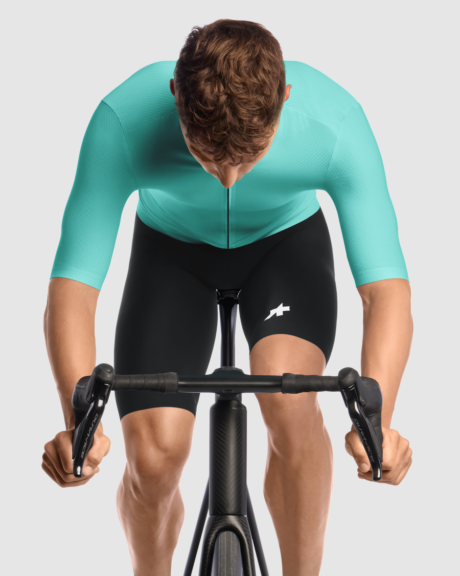 ASSOS EQUIPE R S11 Dres s krátkým rukávem zelený