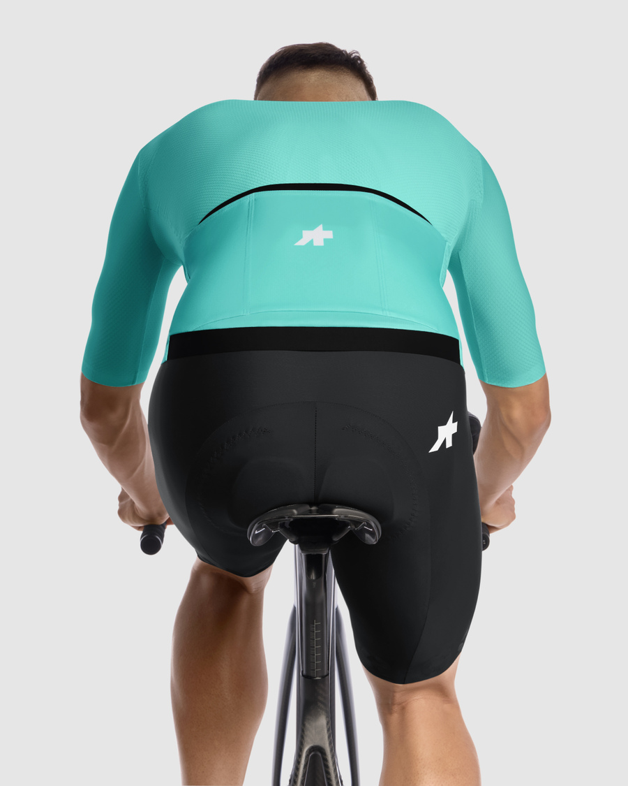 ASSOS EQUIPE R S11 Dres s krátkým rukávem zelený
