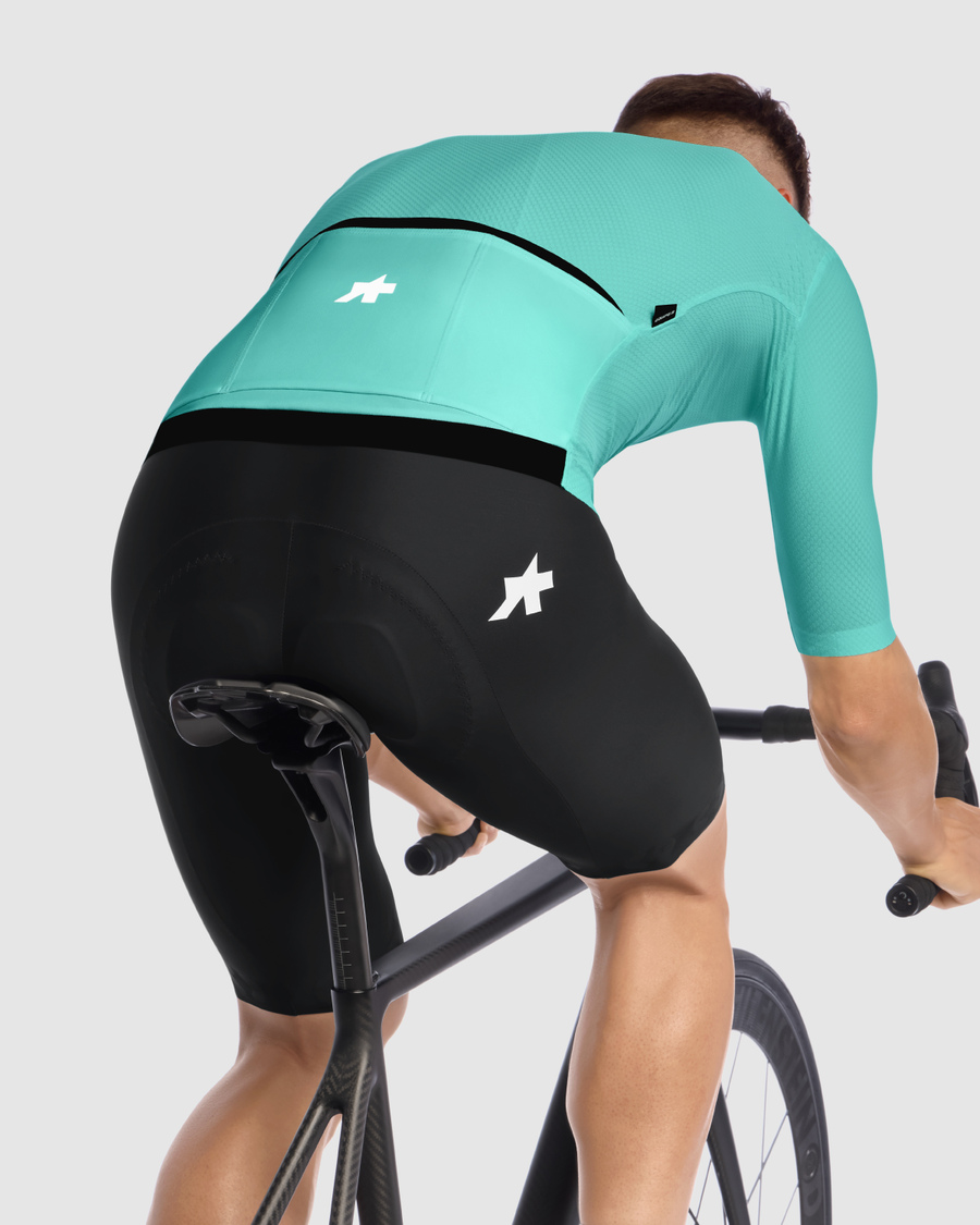 ASSOS EQUIPE R S11 Dres s krátkým rukávem zelený