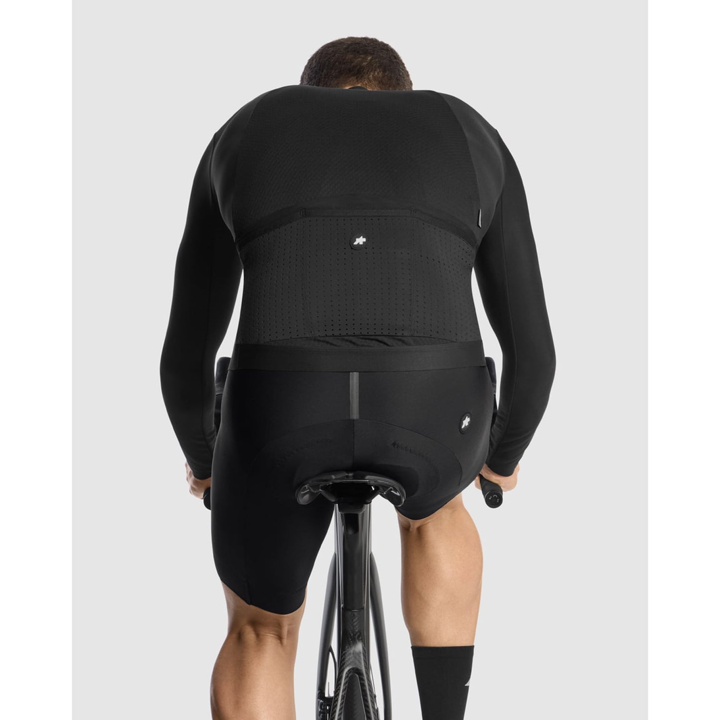 ASSOS EQUIPE R SPRING FALL S11 Långärmad tröja Svart