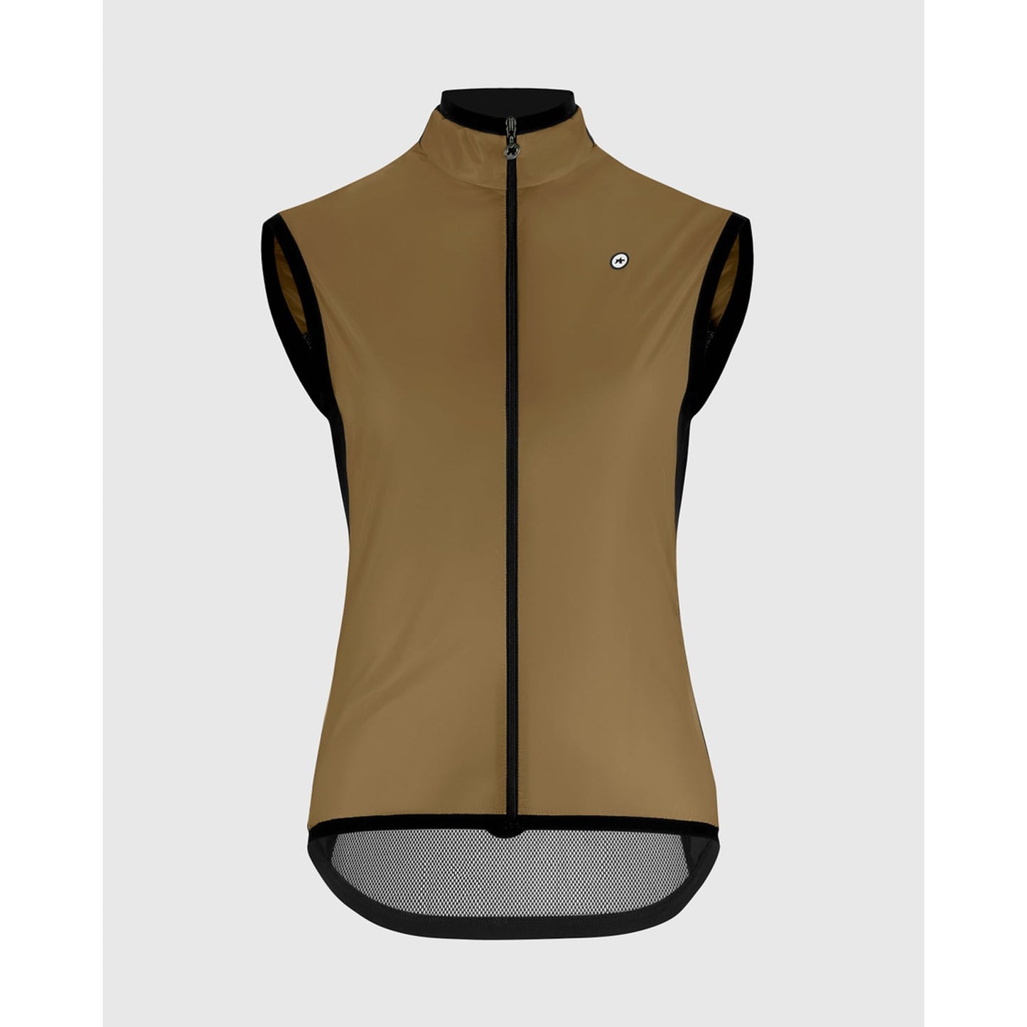 ASSOS UMA GT WIND C2 Brun ärmlös jacka för damer