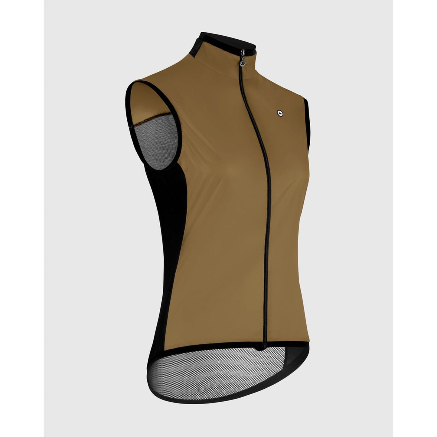 ASSOS UMA GT WIND C2 Brun ärmlös jacka för damer