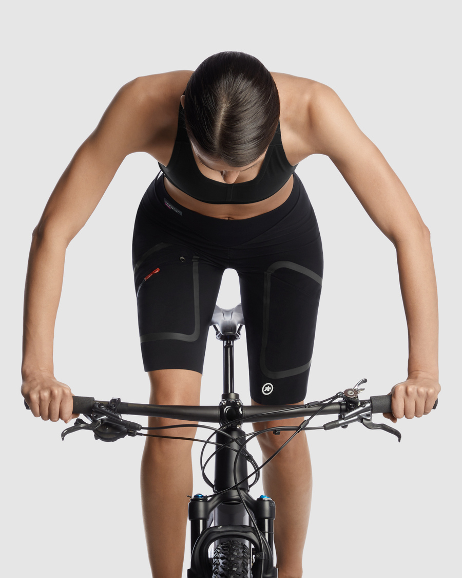 Dam ASSOS TACTICA CARGO T3 Shorts Svart
