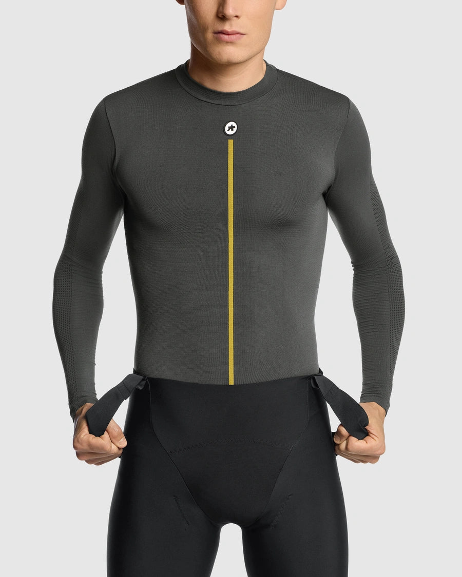 ASSOS SPRING FALL P1 Bielizna z długim rękawem szary