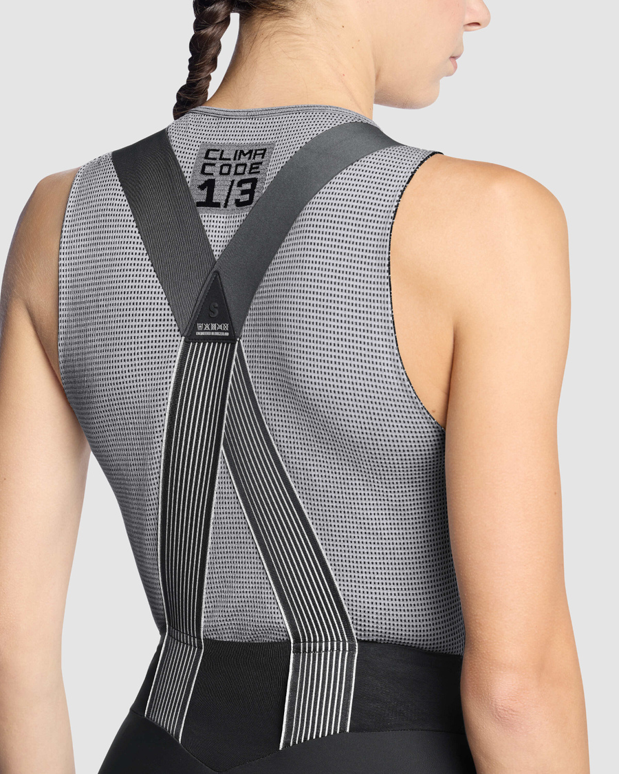 ASSOS NS SKIN LAYER P1 Bielizna bez rękawów dla kobiet szary