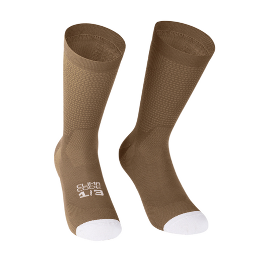 ASSOS ENDURANCE S11 Hnědé ponožky