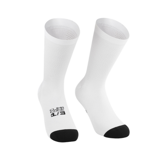 ASSOS ENDURANCE Ponožky S11 White