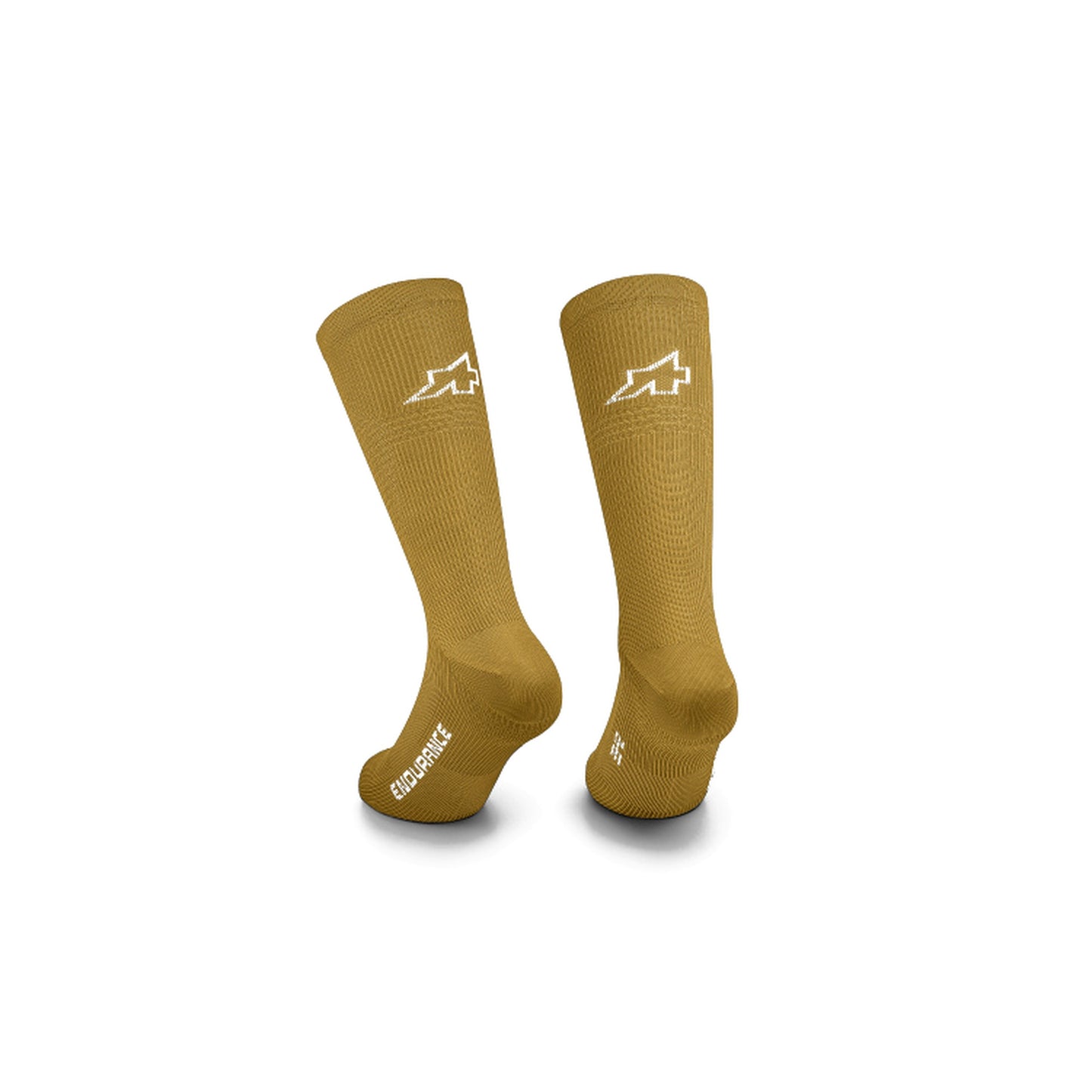 ASSOS ENDURANCE S11-sokker i farven Golden Yellow