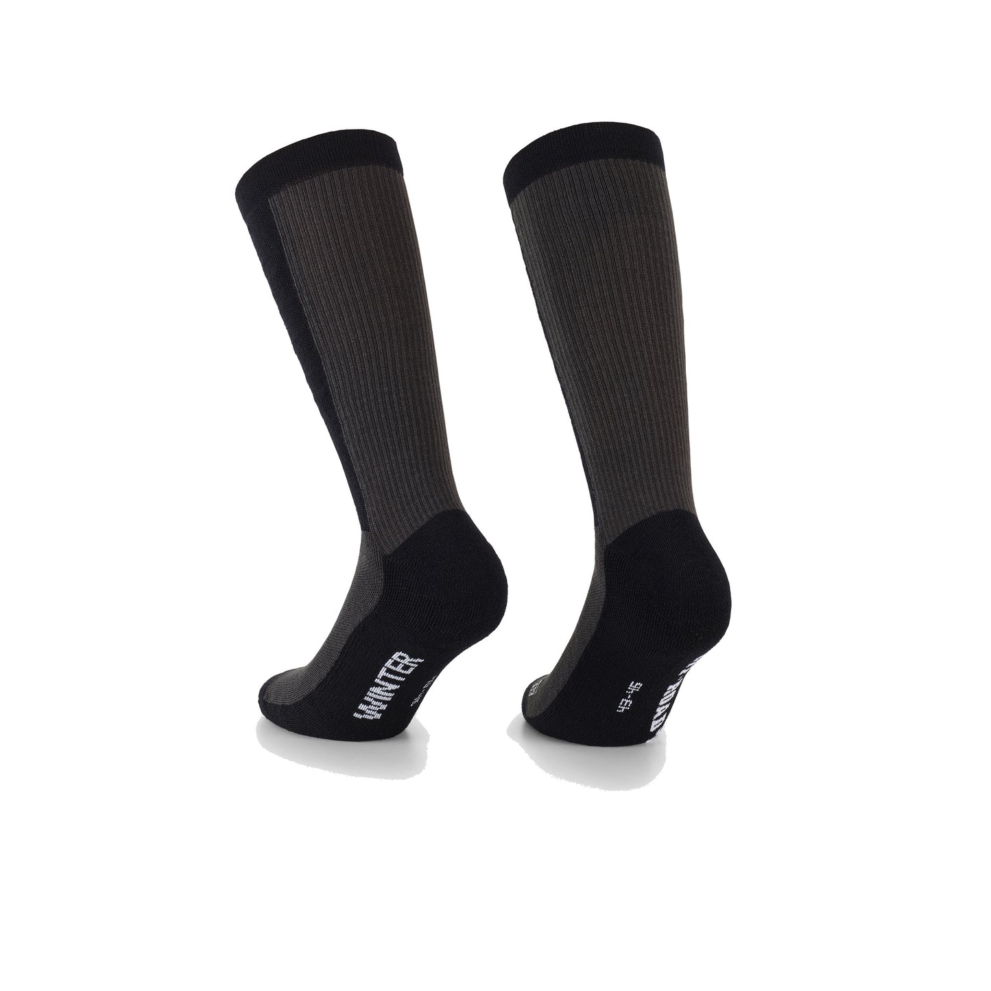 ASSOS TRAIL WINTER T3-sokker, sort