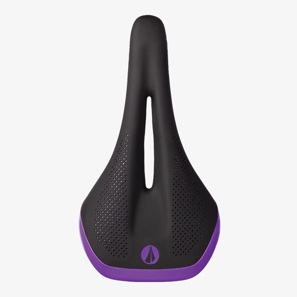 Dámské sedlo SDG ALLURE V2 Lux-Alloy Rails Black/Purple