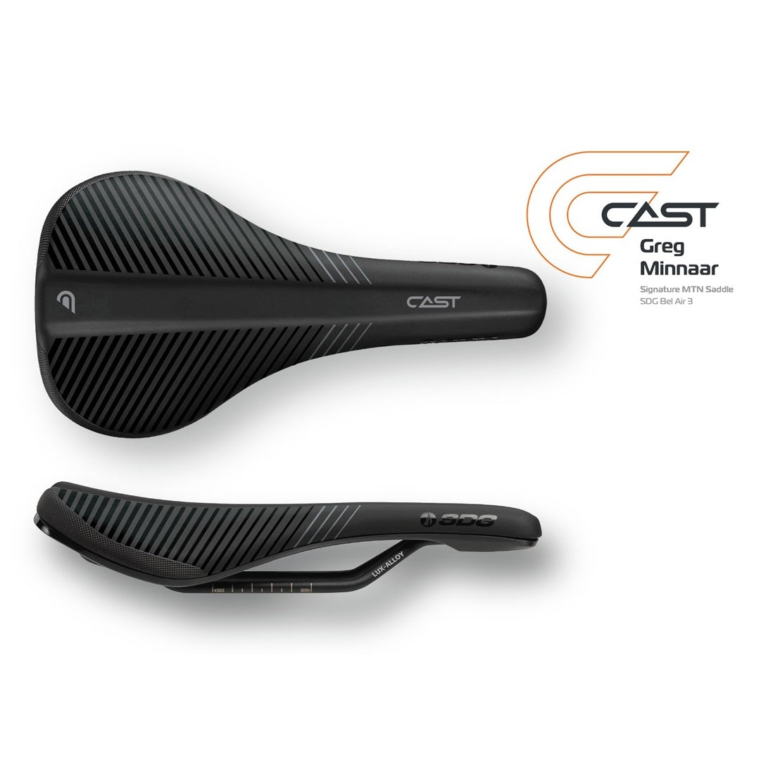 Siodełko CAST WIN MILL Greg Minnaar Signature Rails Lux Alloy