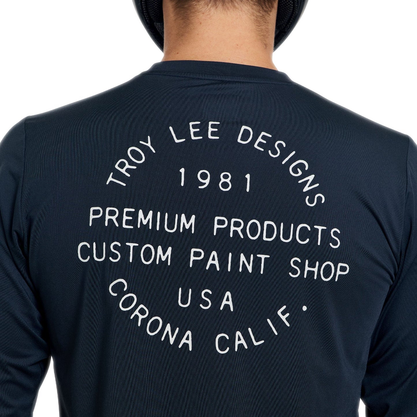 TROY LEE DESIGNS RUCKUS RIDE PRESSED Langærmet Carbon Jersey