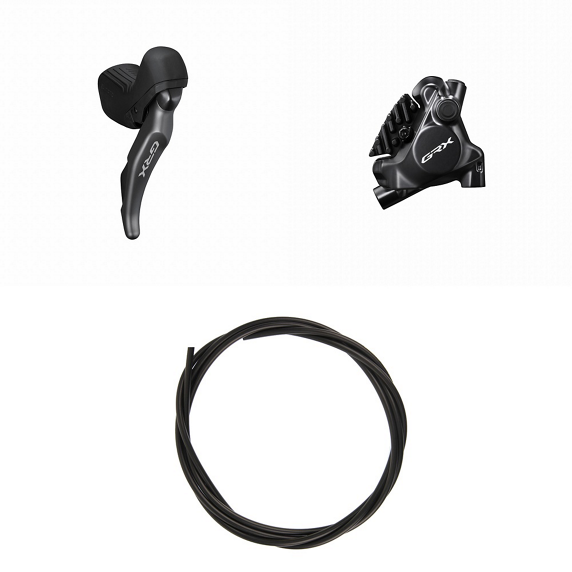 Dźwignia prosta i zacisk tylny SHIMANO GRX 820