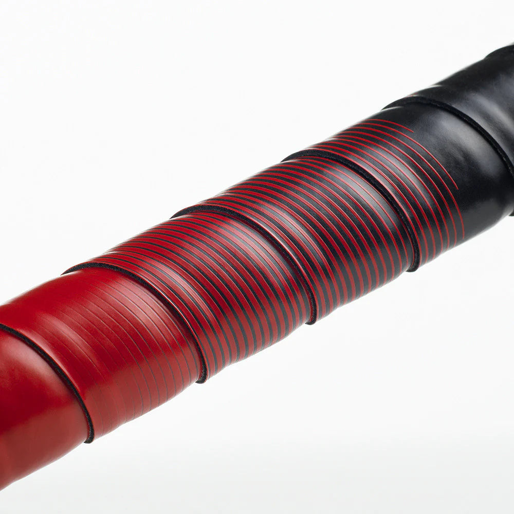 Ruban de Cintre FIZIK VENTO MICROTEX TACKY BICOLORE Noir/Rouge
