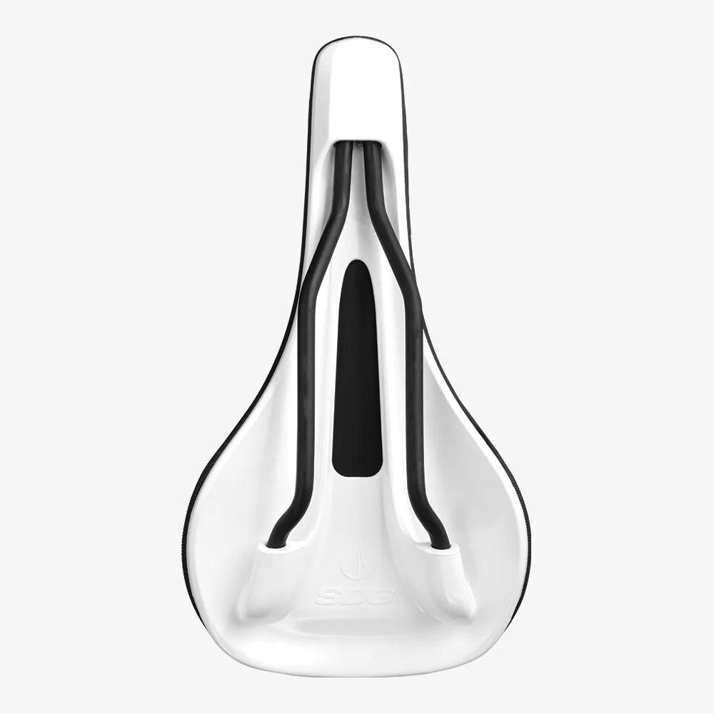 SDG Bell V3 Rails Lux alu-sadel sort/hvid