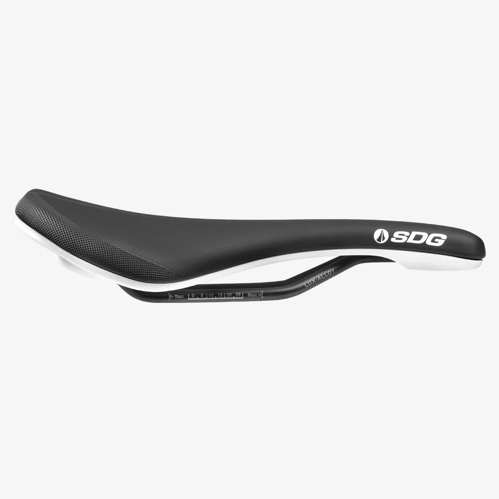 SDG Bell V3 Rails Lux alu-sadel sort/hvid