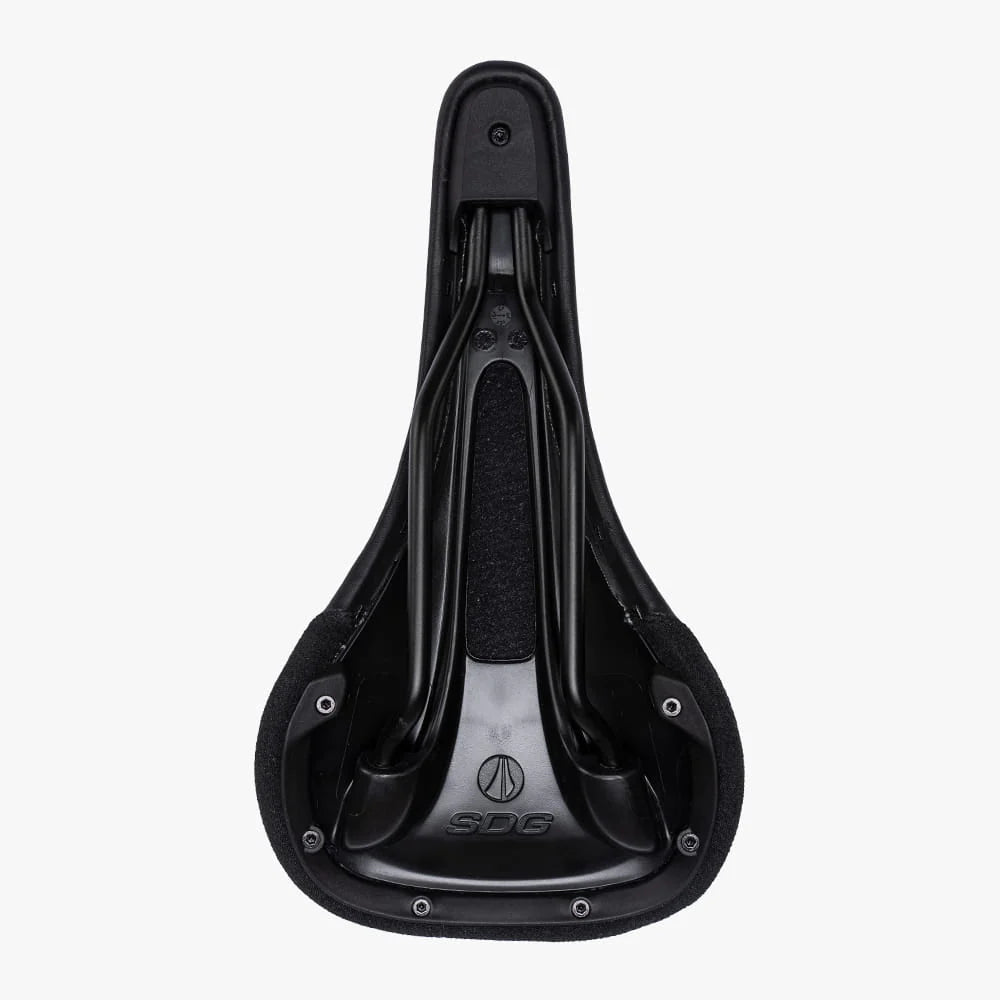 Selle SDG BEL-AIR V3 MAX Rails Lux-Alloy Blanc Surpiqué