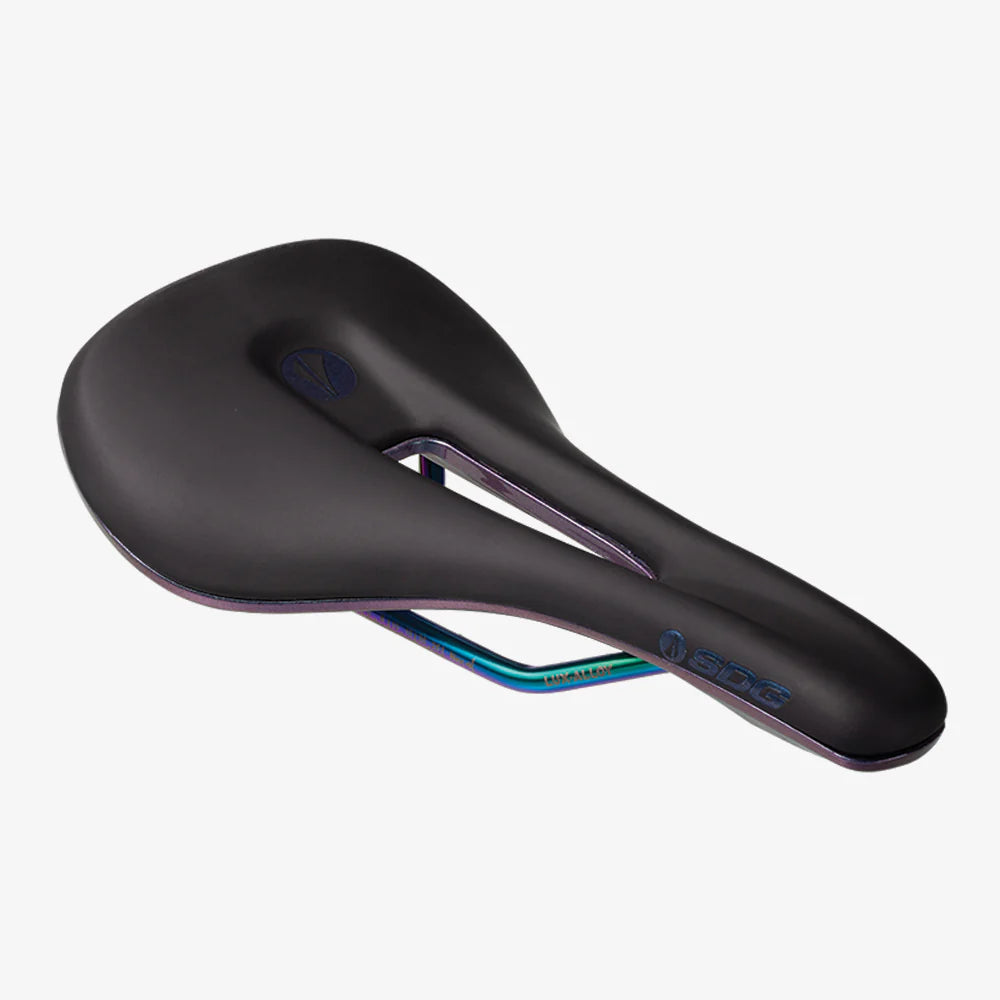 SDG BEL-AIR V3 OVERLAND Rails Lux-Alloy Black/Oil Slick Sadel
