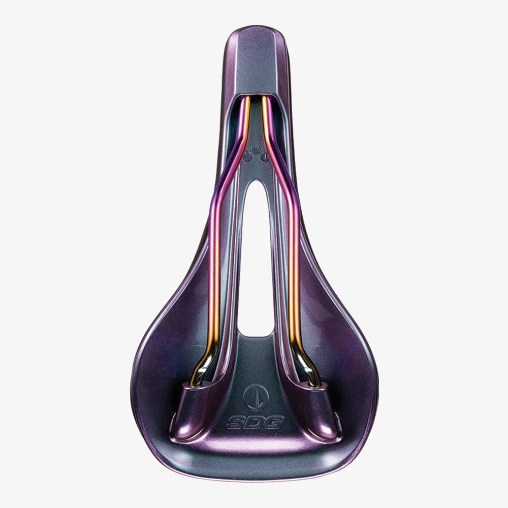 SDG BEL-AIR V3 OVERLAND Rails Lux-Alloy Black/Oil Slick Sadel