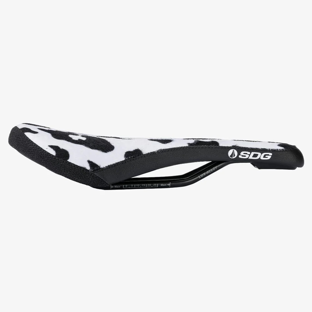 Sedlo SDG Bell-AIR V3 Animal Throwback Rails Lux Alloy Cow Saddle