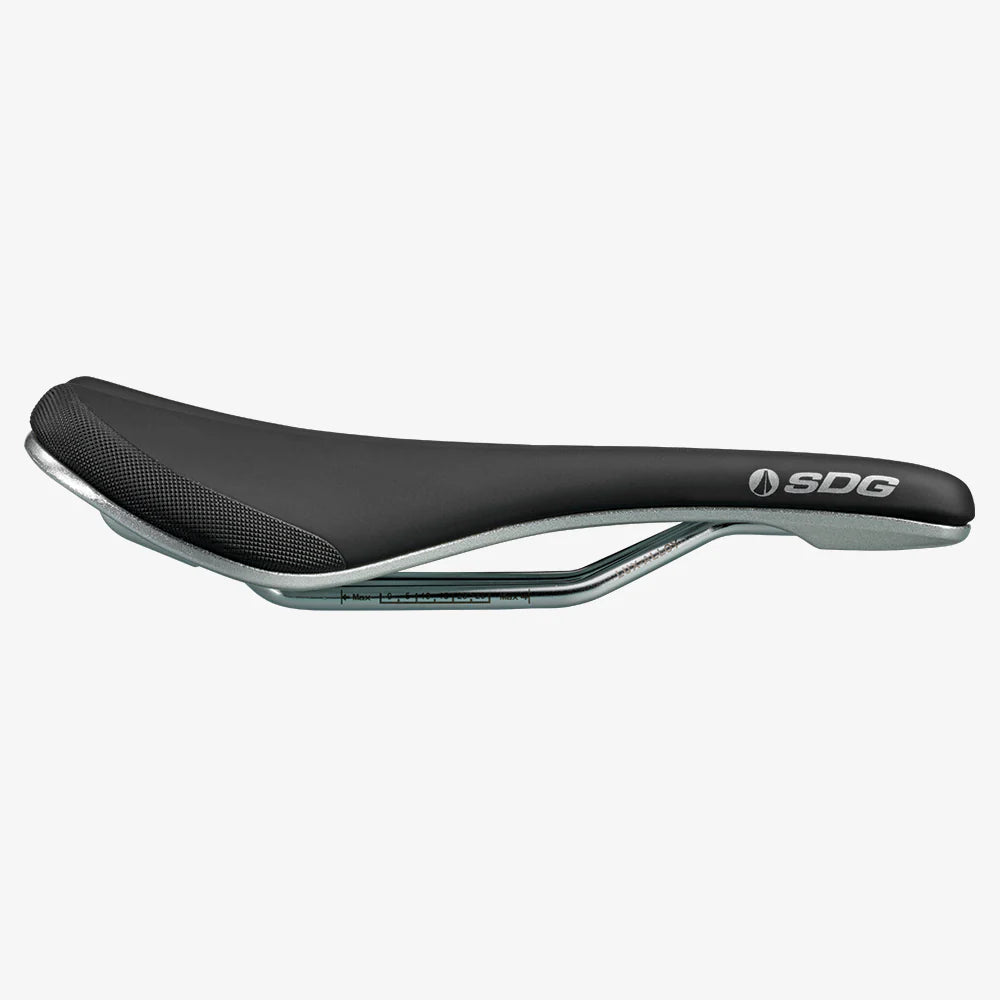 SDG BEL-AIR V3 Galactic Rails Lux-Alloy sadel Svart/Silver