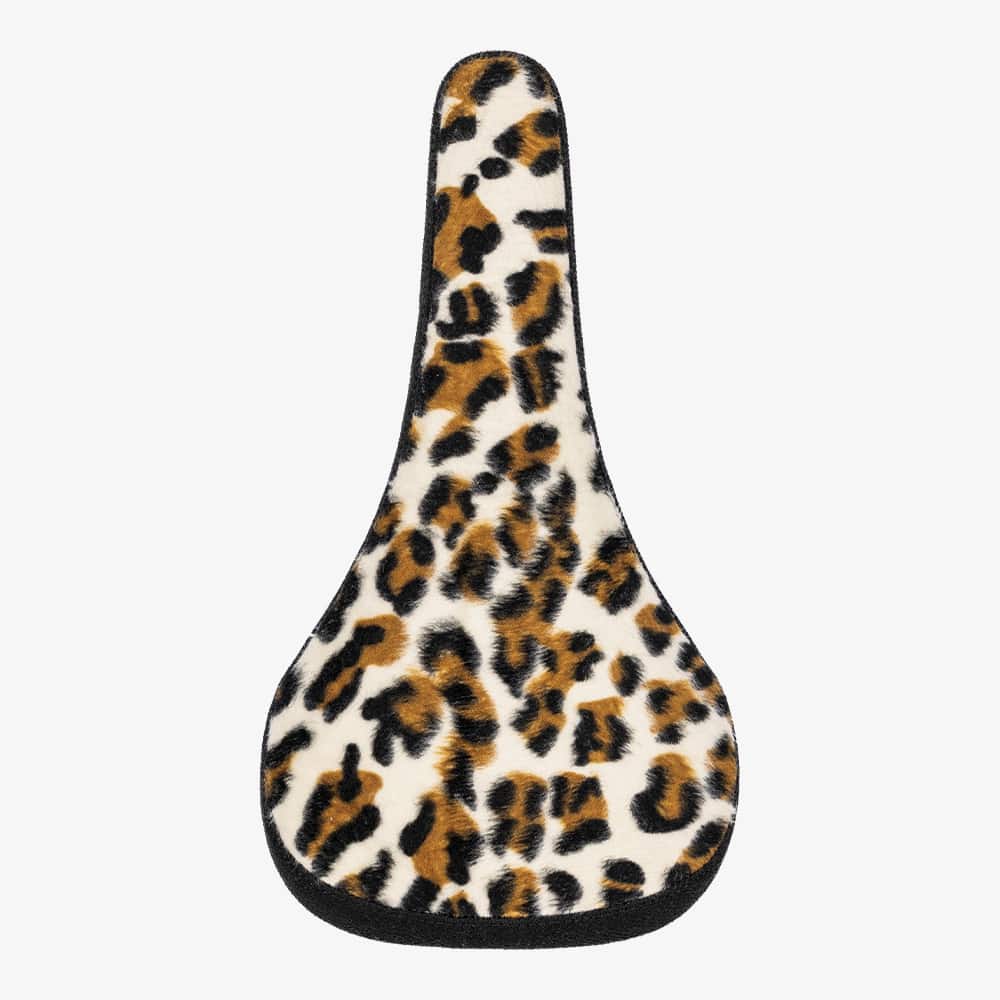 SDG Bell-AIR V3 Animal Throwback Rails Lux Alloy Leopard Saddle