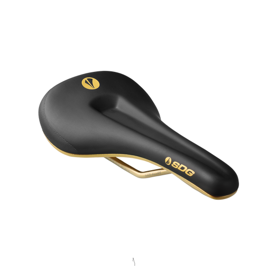 SDG BEL-AIR V3 MAX Galactic Rails Lux-Alloy sadel Svart/Guld