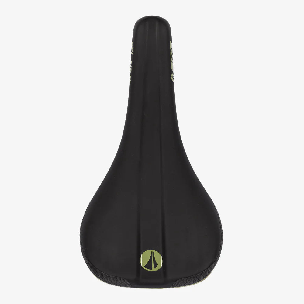 SDG BEL-AIR V3 Rails Lux Alloy Saddle Svart/Grön