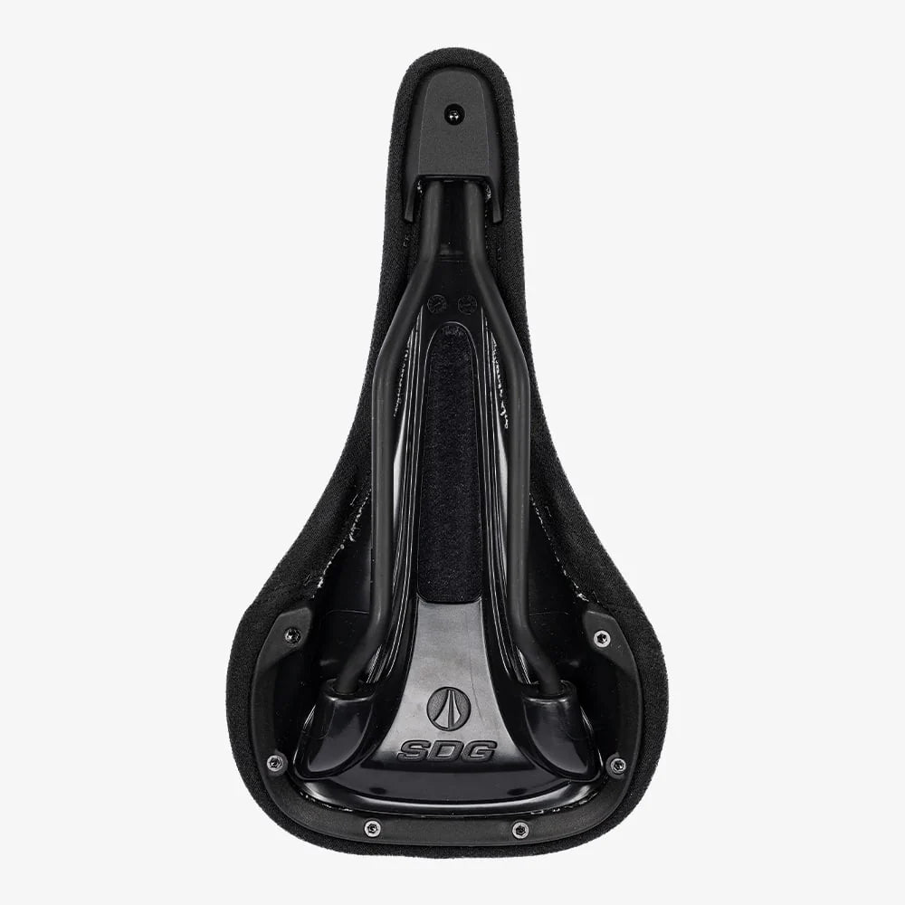 SDG Bell-AIR V3 Animal Throwback Rails Lux Alloy Leopard Saddle