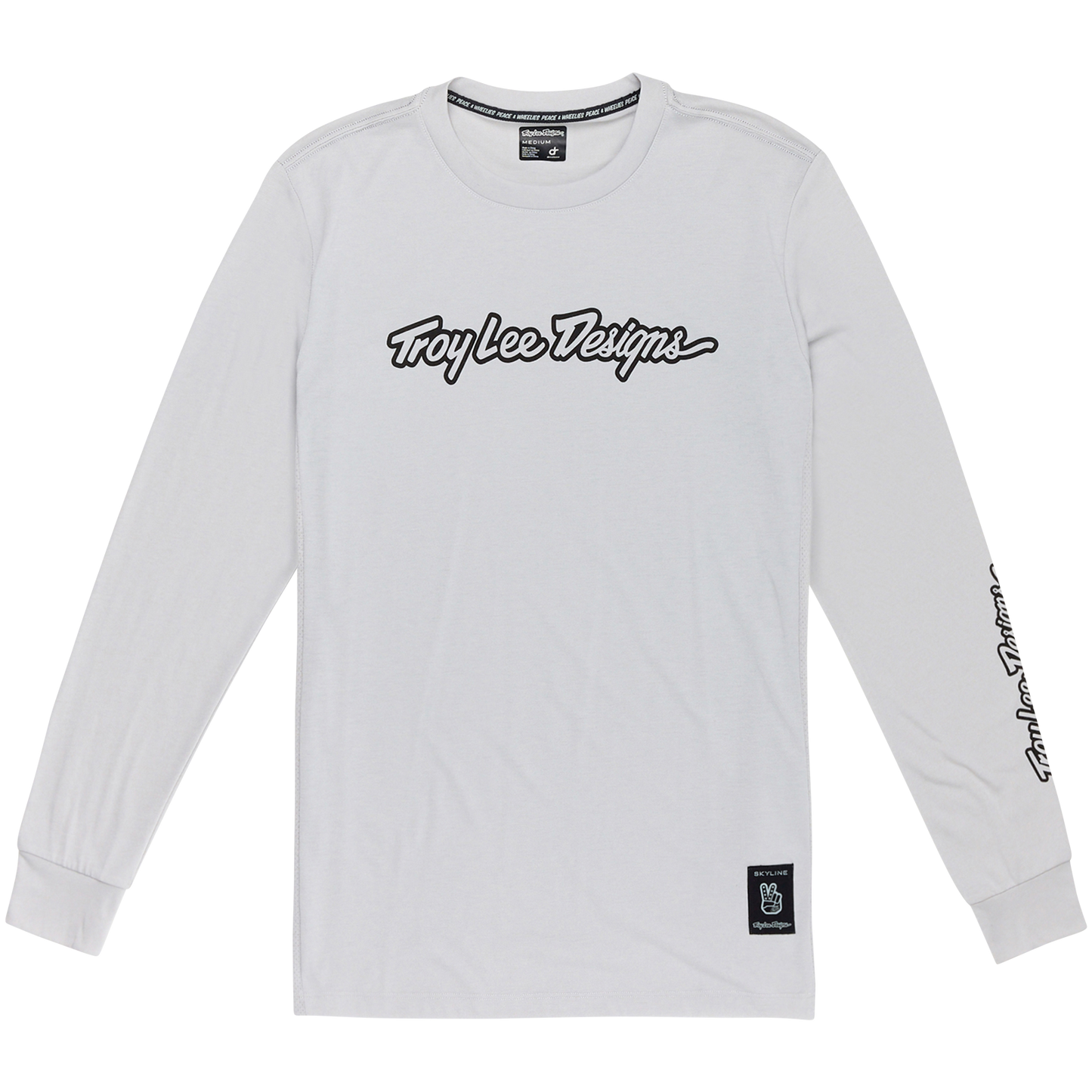 TROY LEE DESIGN SKYLINE RIDE TEE SIGNATURE Dres s dlouhým rukávem Grey 2025