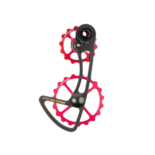 Oversize CYCLING CERAMIC-skifterbøjle til Sram Apex Red