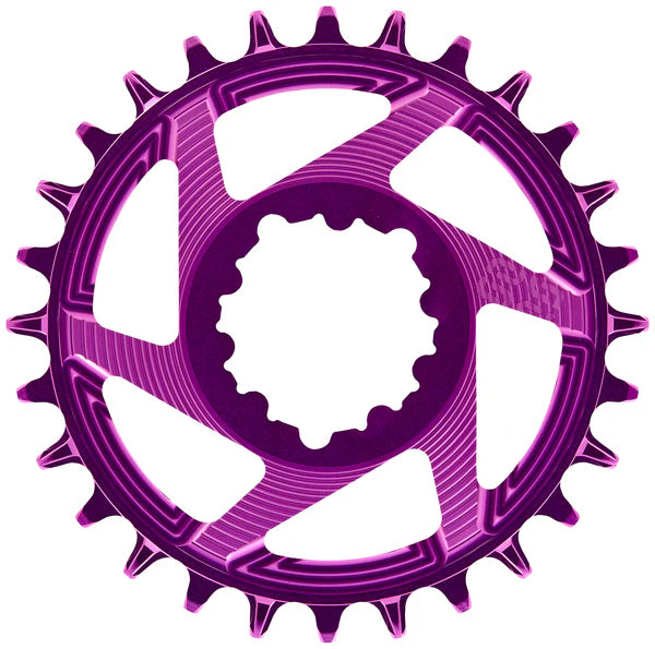 E-THIRTEEN HELIX RACE 11/12V direktmonterad SRAM Boost Offset 3mm Violet Mono-kedjekrans