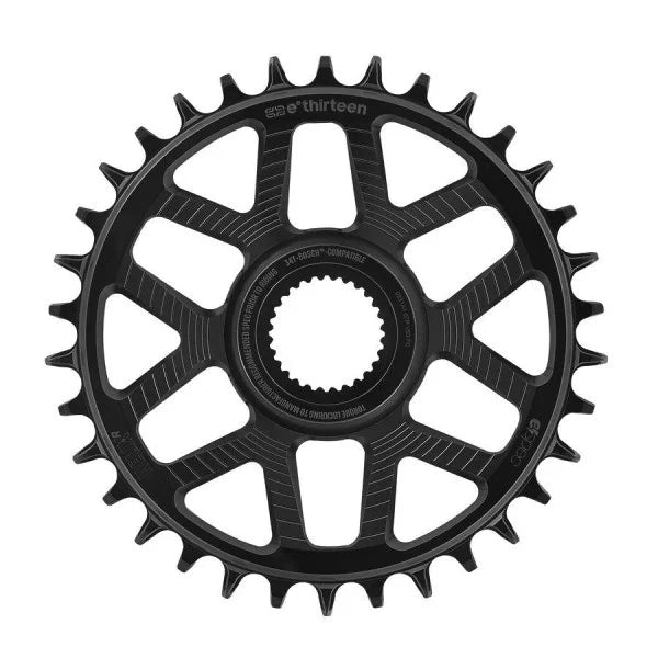 E-THIRTEEN HELIX RACE E-SPEC 11/12V Direct Mount Bosch Gen4 13mm Offset Mono-kædehjul Sort