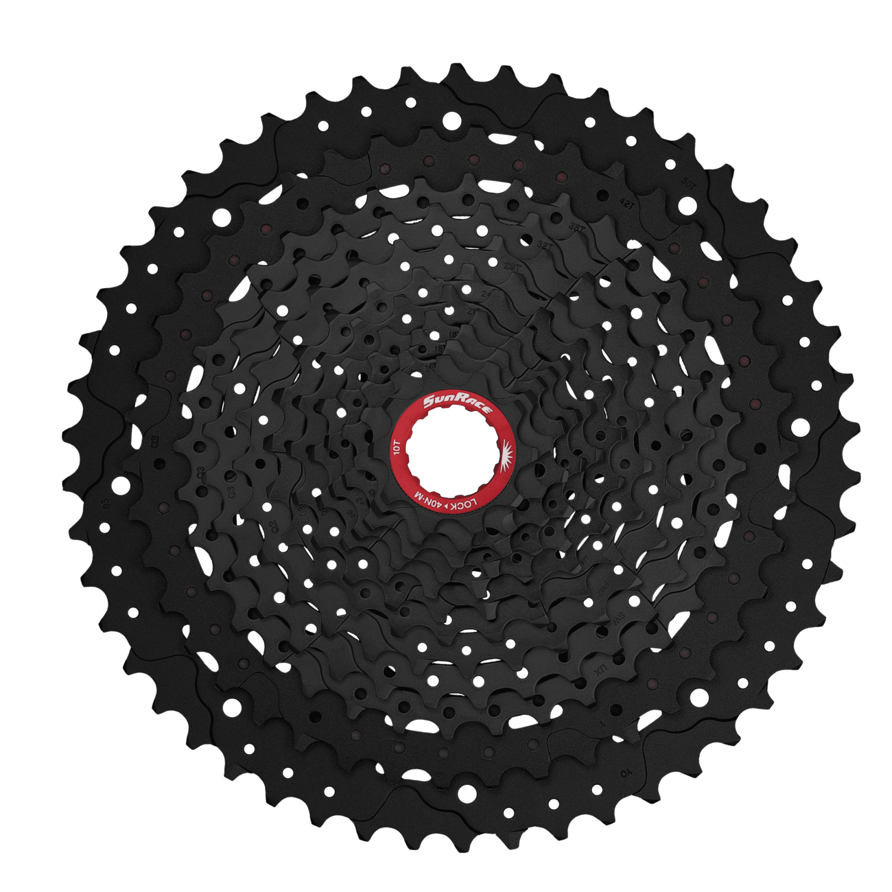 SUNRACE CSMZ91 Kaseta 12V kompatybilna z Sram XD Black
