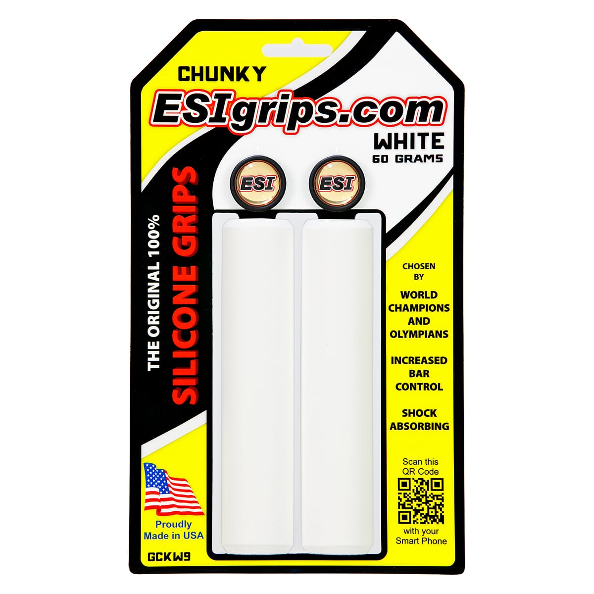 ESI CHUNKY 130 mm handtag Vit