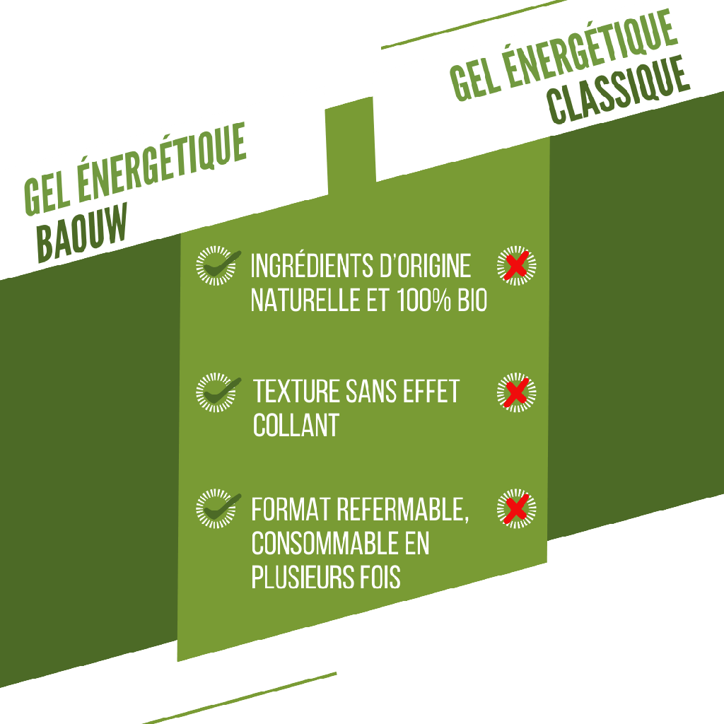 Gel Énergétique BAOUW BIO Citron Vert/Menthe (85g)